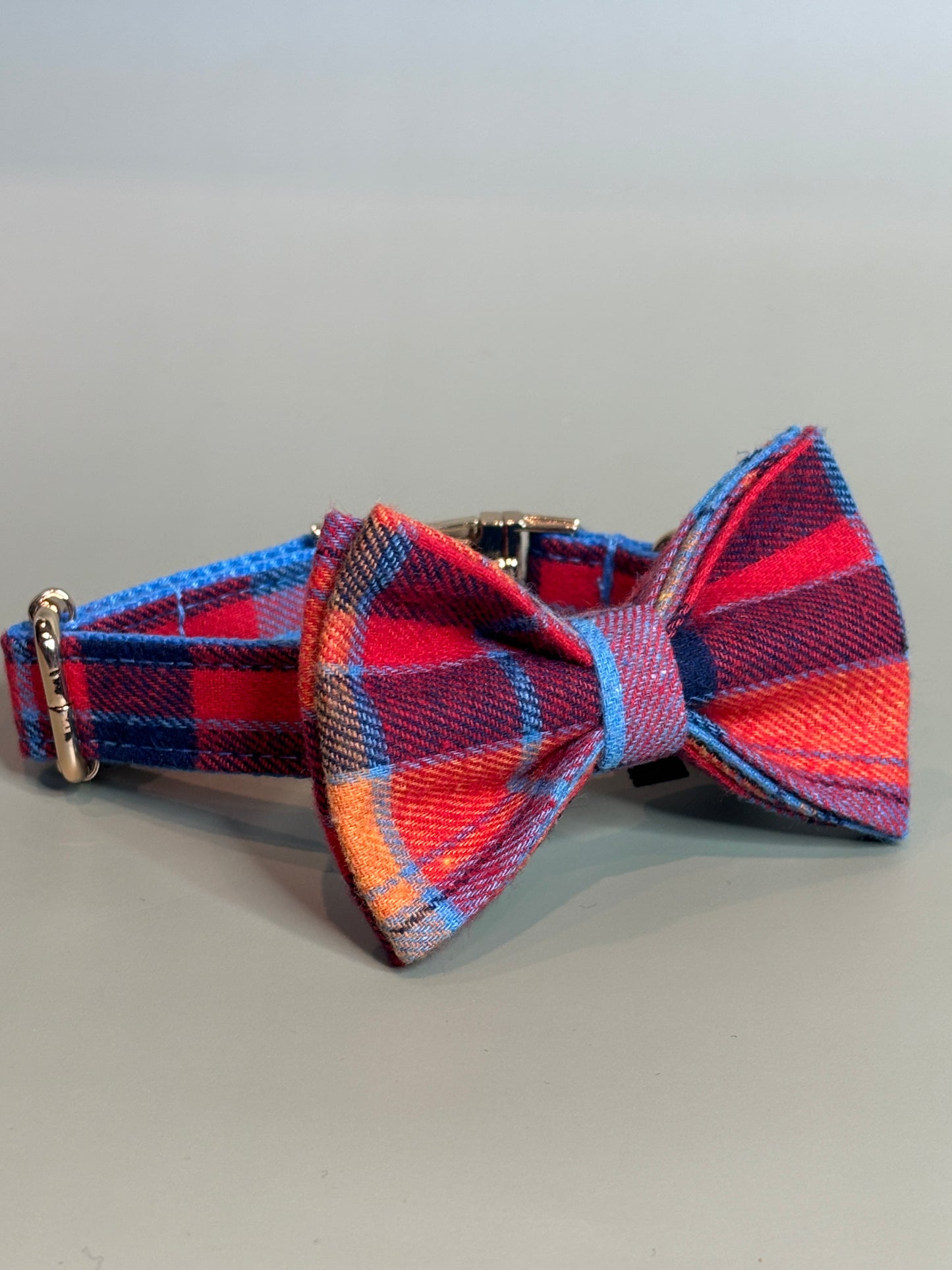 Summer Plaid Bow
