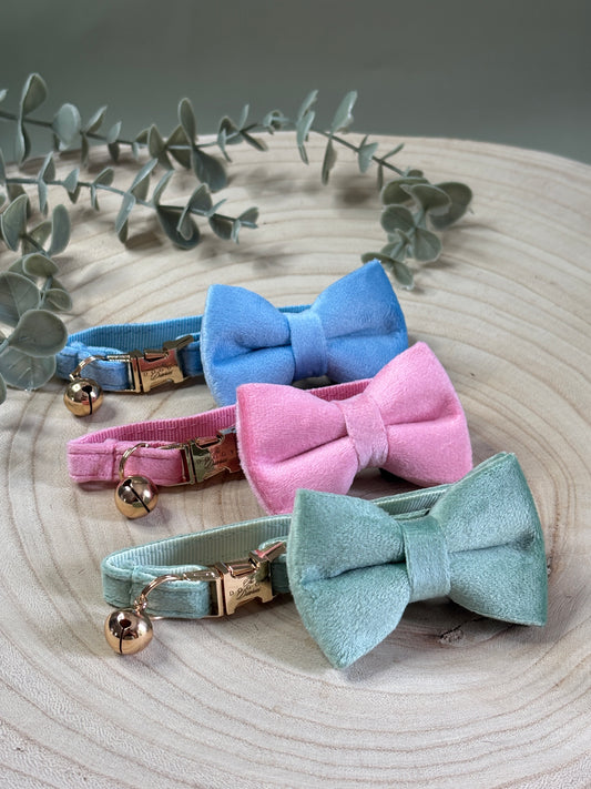 Velvet Puppy Bow