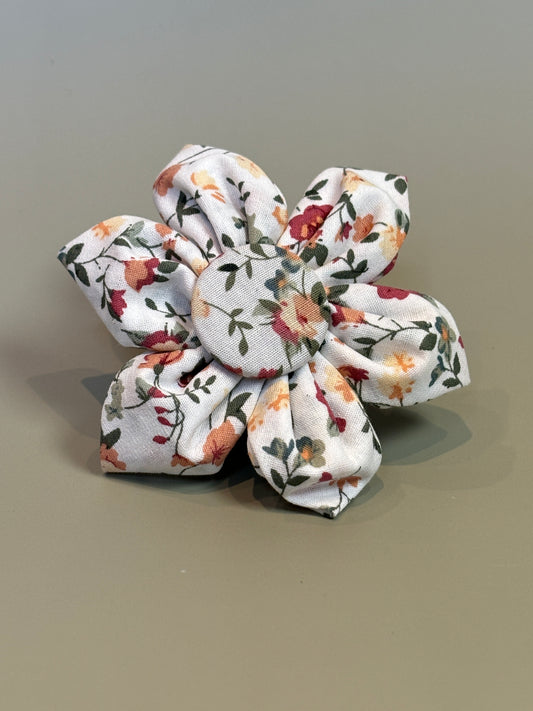Spring Cream Floral Flower