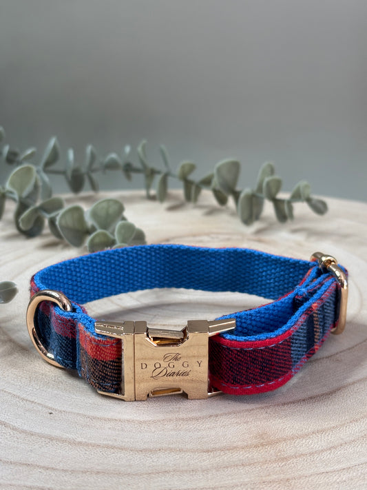 Summer Plaid Collar