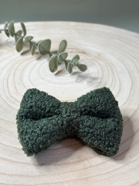 Khaki Teddy Bow