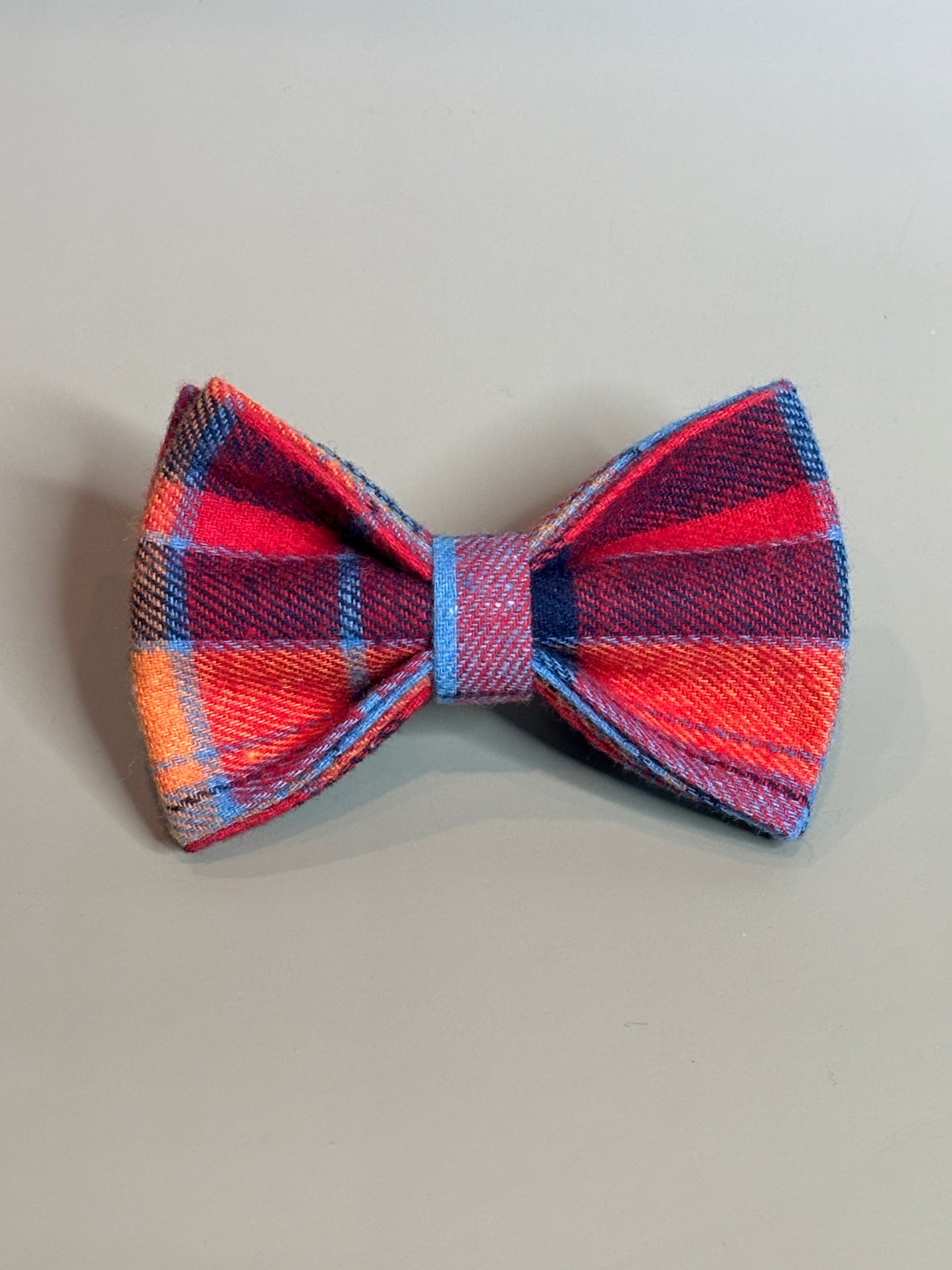 Summer Plaid Bow