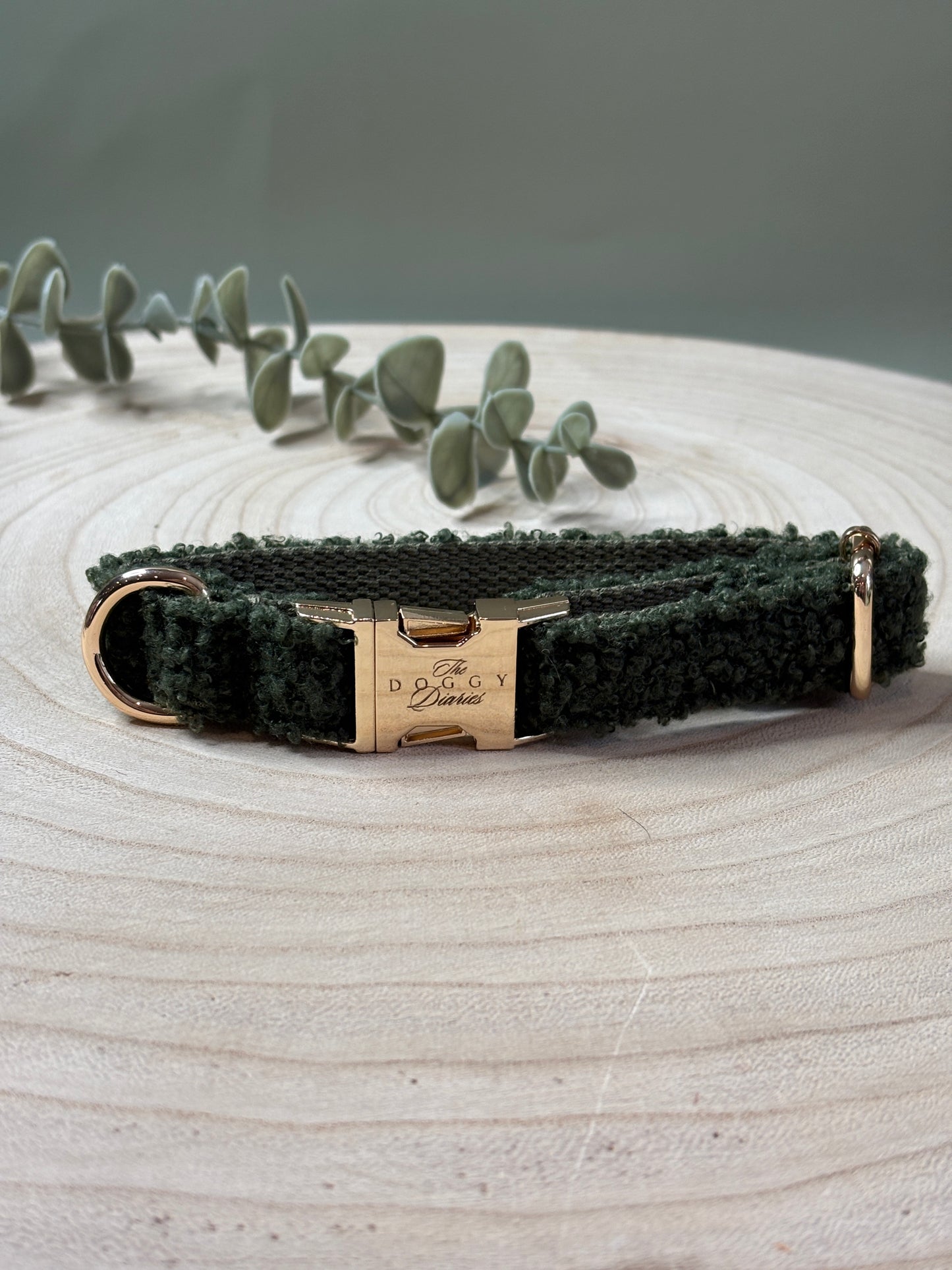 Khaki Teddy Collar