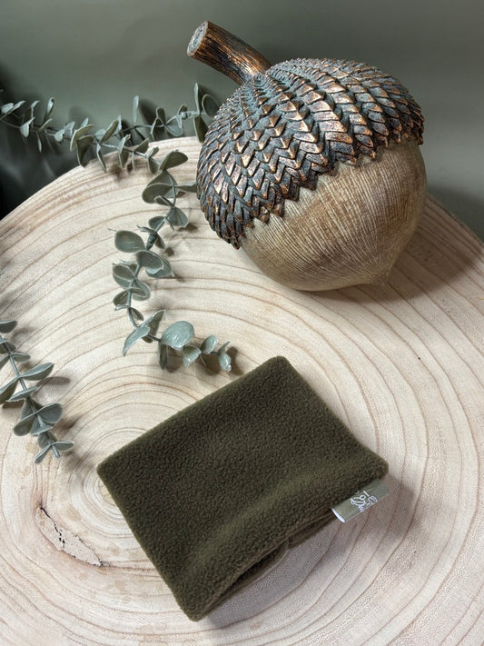 Khaki Fleece Snood