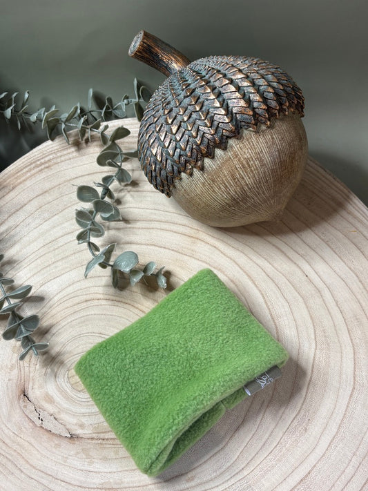 Lime Fleece Snood