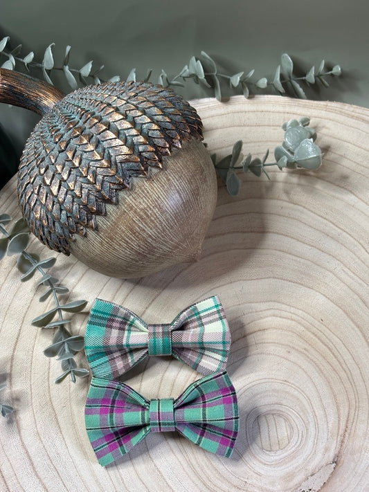 Autumn Plaid Bow