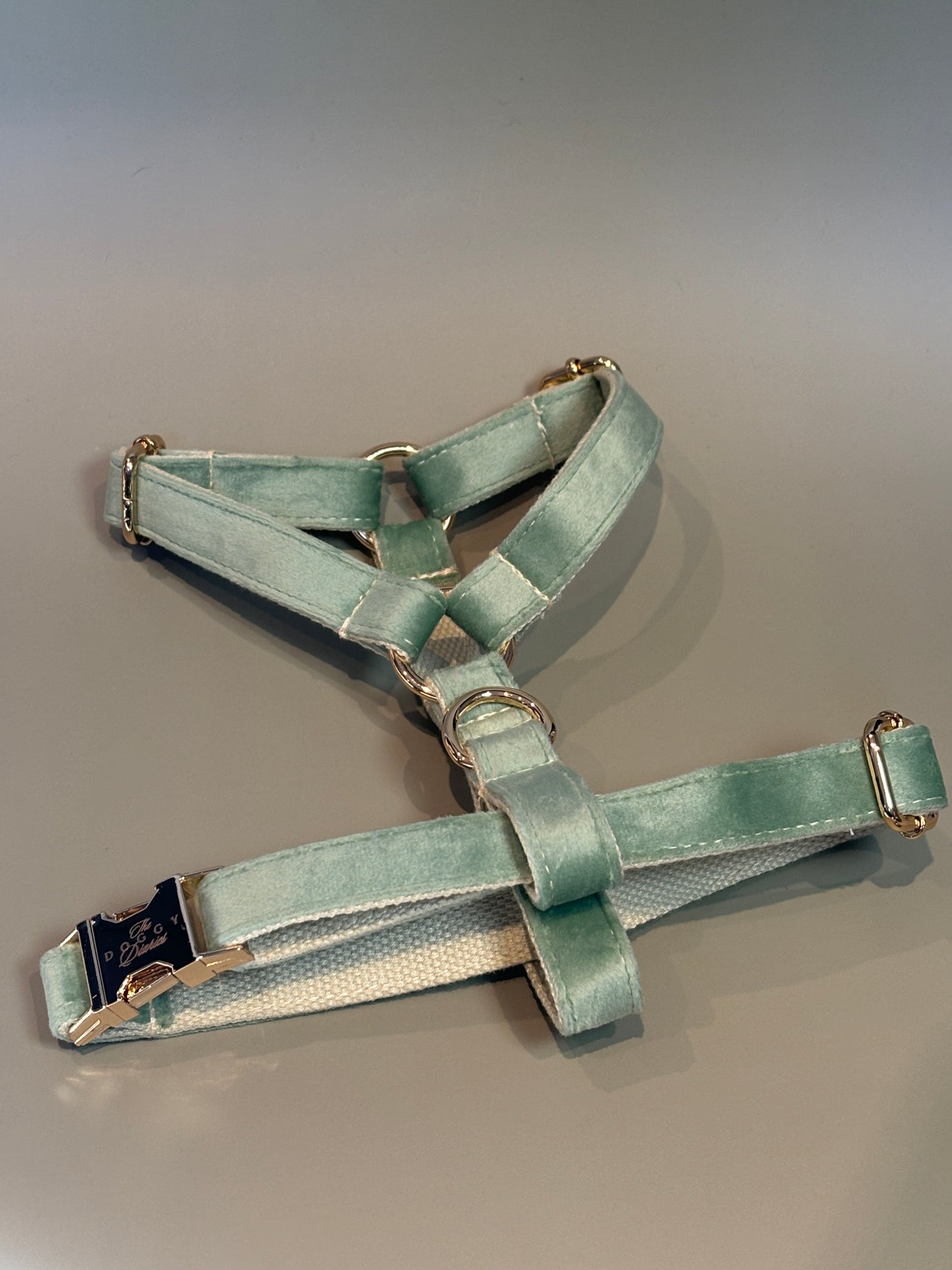 Timeless Sage Velvet Fully Adjustable Harness